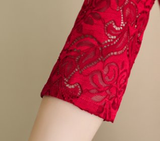 一袭中国旗袍，学下面的女人旗袍搭配丁字裤，美得让人窒息