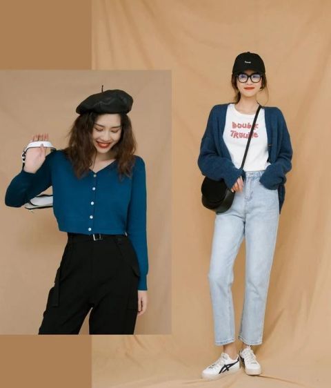  适合@搭配|分享超适合春天的6个针织衫LOOK！