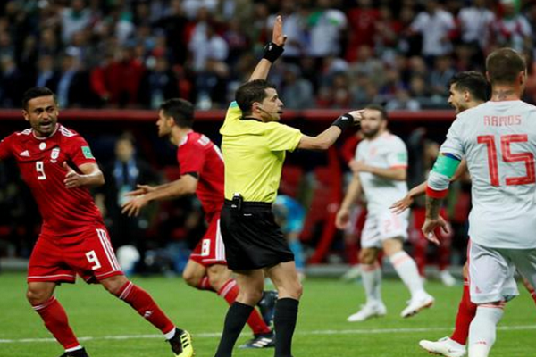 2018世界杯:伊朗进球被判无效,其实很简单