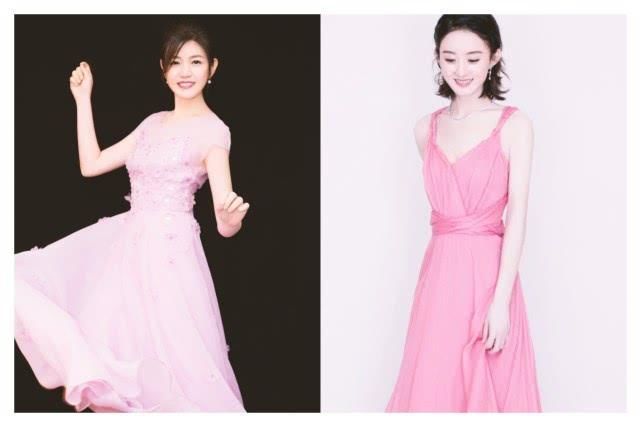 陈妍希不惧撞衫赵丽颖，复古造型更是碾压，网友表示陈晓选对了