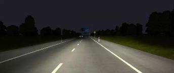  高速|晚上跑高速和平时一样用近光灯老司机别糊涂，除非你命大！