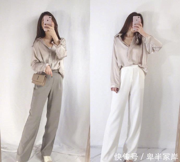 【拿出】同色系穿搭,从衣橱里拿出一组同色系,穿出温柔高级感