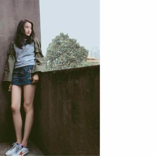 都说关晓彤的腿长,看到乔欣的大长腿才知道能甩几条街了