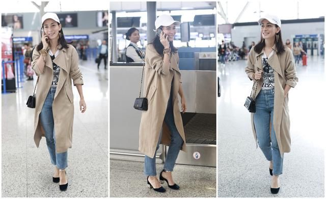 33岁卢靖姗衣品大转变？以前穿衣像大妈，如今一袭红衣简直美翻