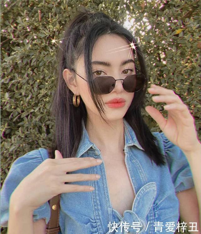 「格子套装」夏日炎炎,泰国女星MAI教你有韵味的显瘦穿搭,美女必学超好看