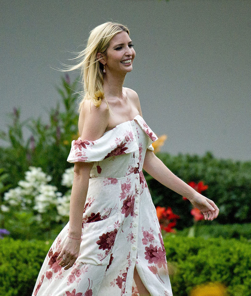 “美国第一千金”伊万卡美丽优雅的化身，充满着无限魅力