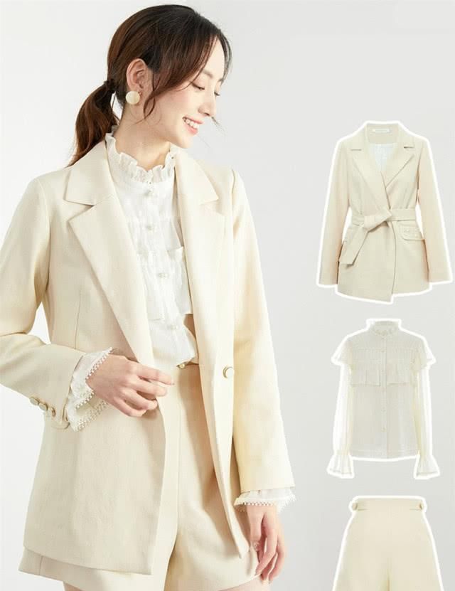  #穿衣#做个会穿衣的女上司，又仙又美的春季小西装，打破沉闷与呆板