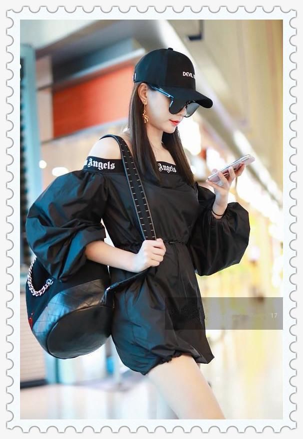 没唐嫣的体重别穿泡泡袖短裙，像沈梦辰这样胳膊比腿还粗就尴尬了