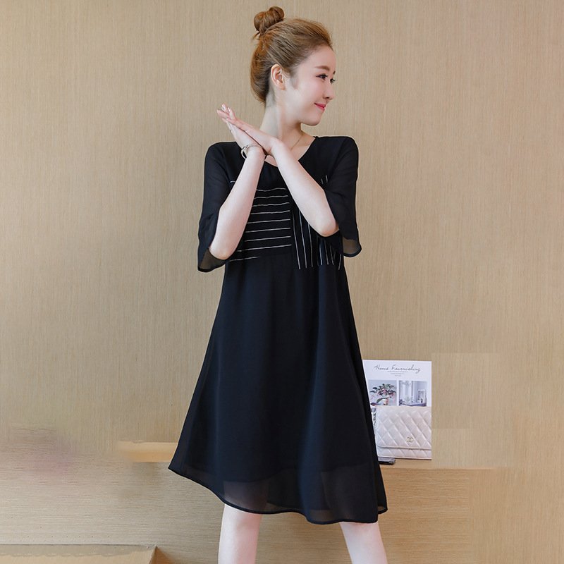 媳妇130斤，从不穿紧身装，只穿这“藏肉裙”，修身显瘦，特苗条