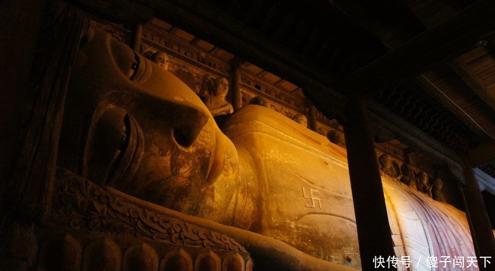甘肃这个4A级景点寺院,始建于西夏,有亚洲最大的室内卧佛