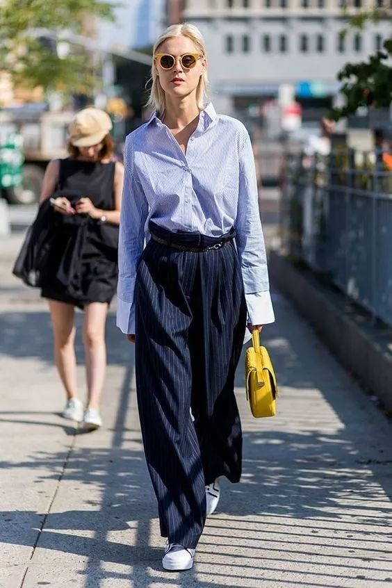 倪妮的这3条阔腿裤我可以穿一夏天，太好看!!