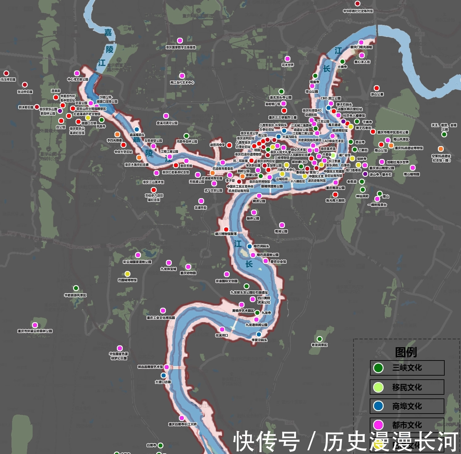 秋老虎来了？重庆的“两江四岸”，一个40°都要来的旅游目的地！