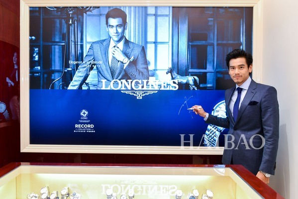 彭于晏亮相杭州，这次他佩戴了哪款腕表？