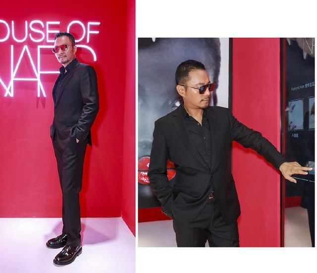 张涵予这波操作太厉害,墨镜黑衣造型参加彩妆活动,还有点反差萌