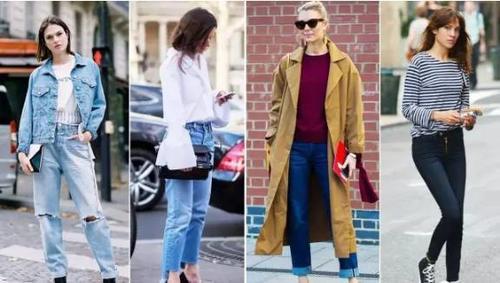 还在穿紧身裤？今年翻边牛仔裤才最火！