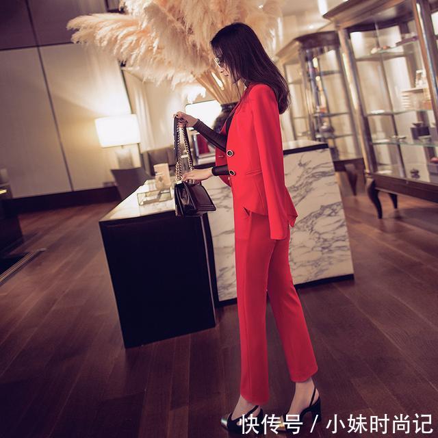 『专属』专属职场女性的职业西装套装,利落干练显气场