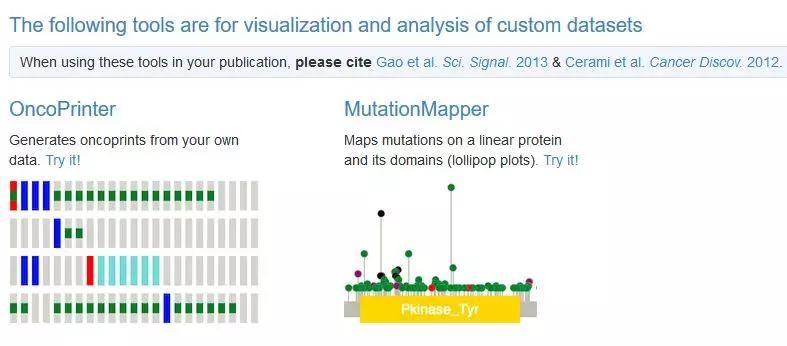 cBioPortal-癌症基因组学可视化利器