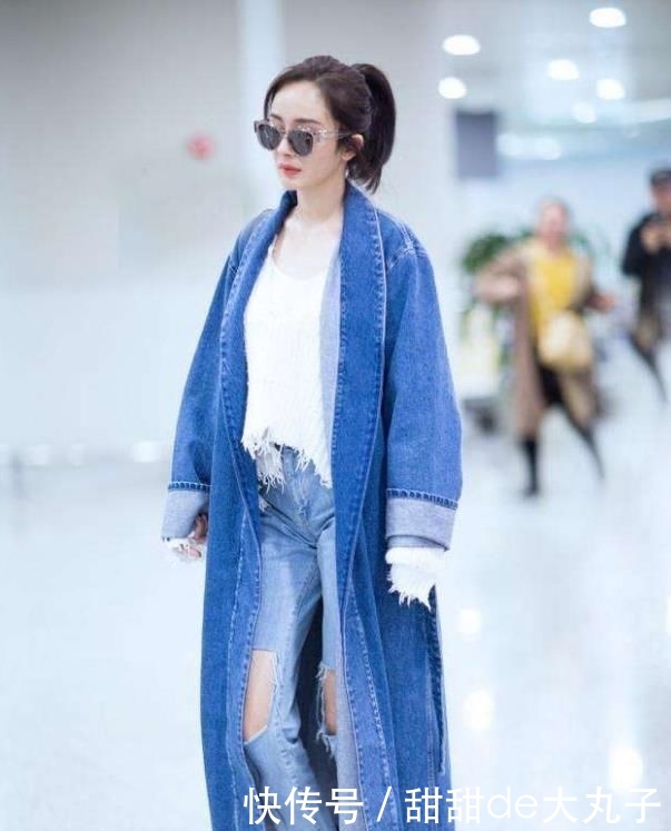 『时髦』2020春季火了一种穿法,叫“脚踝衣+牛仔裤”,时髦显高又有范!