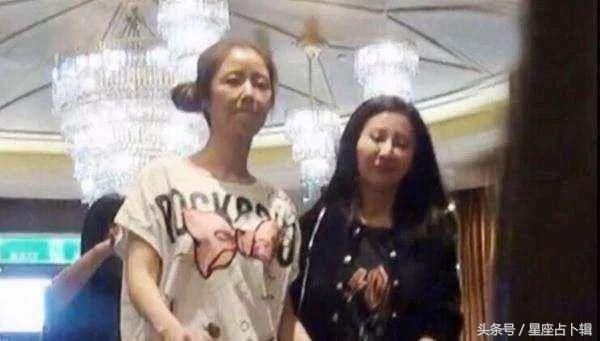 林心如近照似老太太，不化妆就原形毕露，穿衣也很丑