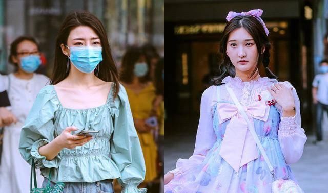  『更多』街拍：选择一些适合自己的衣服进行打扮，这样可以为自己增添自信