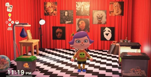  [动森]你还在钓鲈鱼的时候，有人已经把动森玩成了恐怖游戏