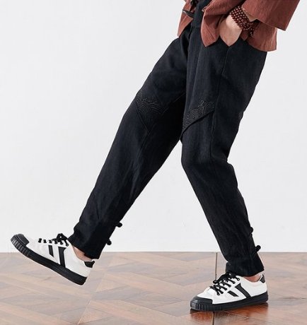 大热天牛仔裤扔了吧!一件“凉凉裤”轻薄透气，老公穿上不舍得脱