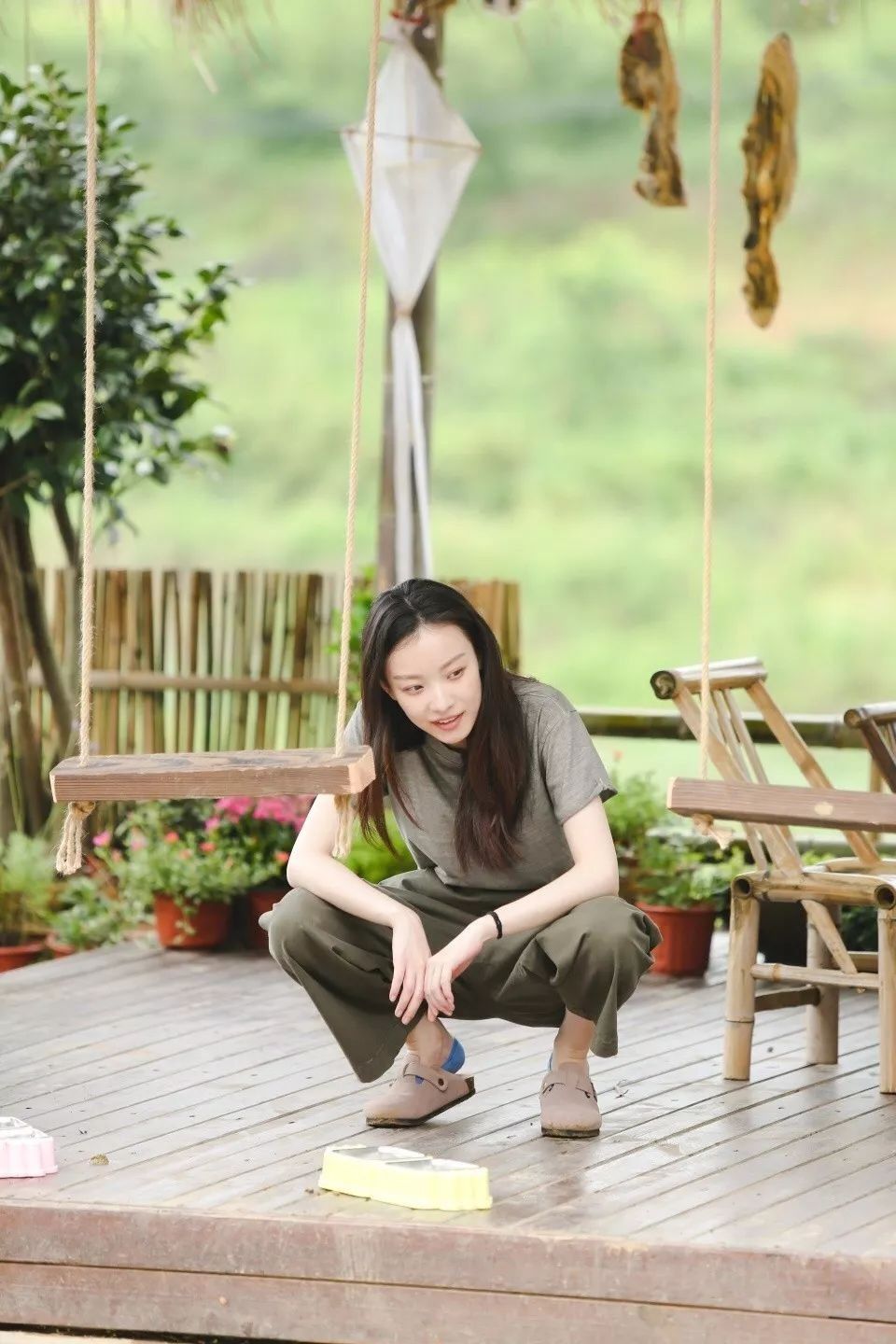 倪妮的这3条阔腿裤我可以穿一夏天，太好看!!