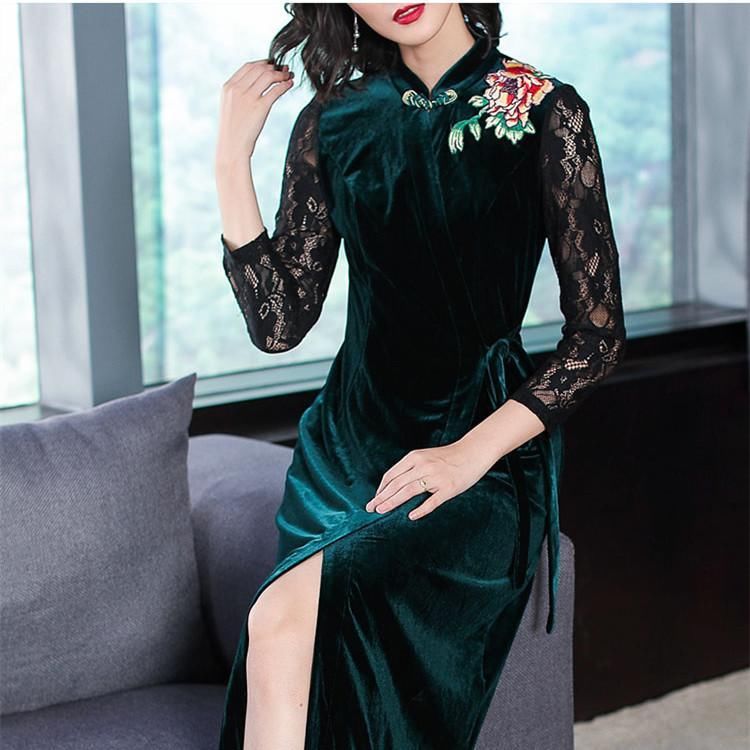 如果不缺钱，试试下面这些秋裙!端庄大气，中秋节聚会美丽又动人