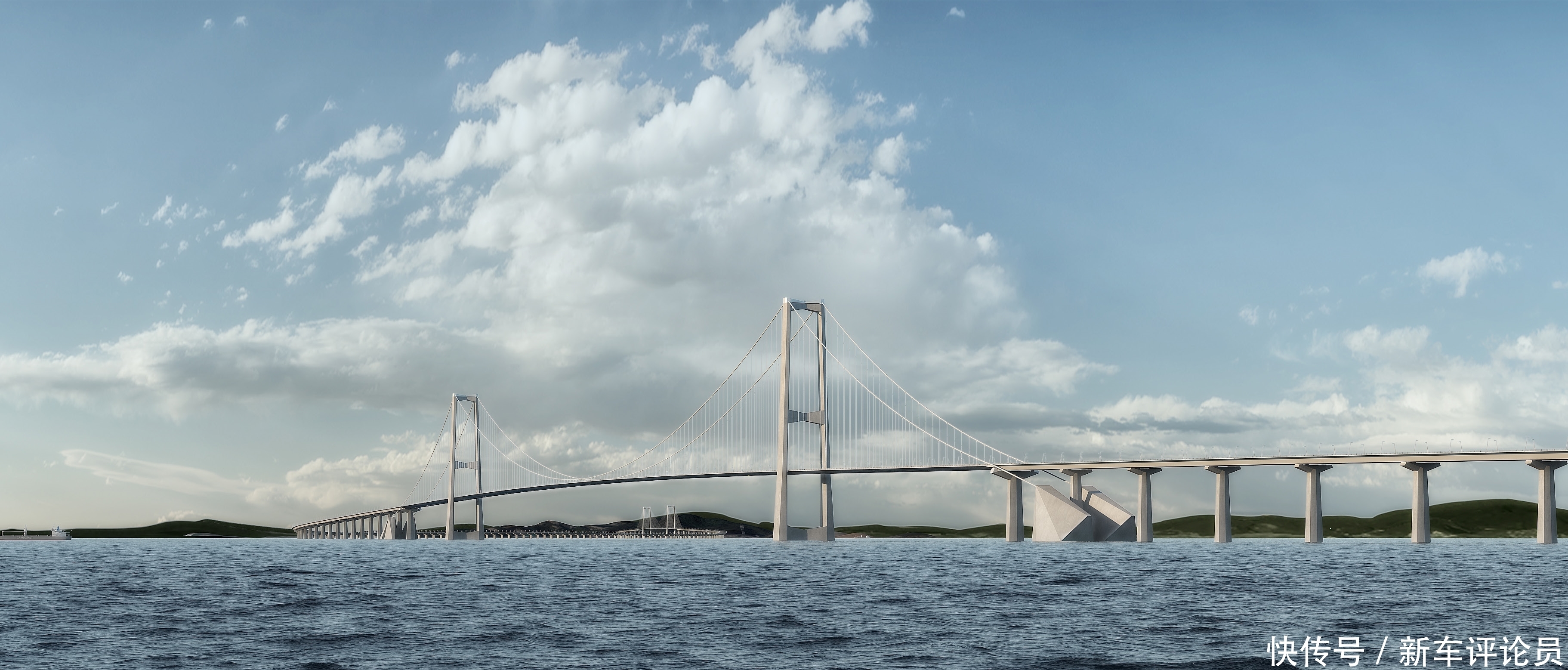 中国在建的一座世界级跨海大桥，斥资500亿打造，预计2024年建成