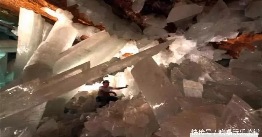 墨西哥地下300米的水晶洞，美到让人窒息，每滴水都含2亿病毒