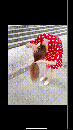  GIF：爆笑GIF：老婆总是这样梳头