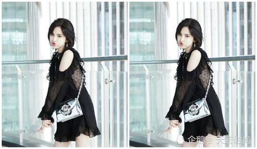 离开了精修的古力娜扎，身材瘦弱显疲惫，险些被助理抢了镜！