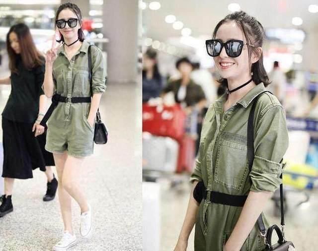 佟丽娅这样穿牛仔裤简直让人大开眼界，网友：一般人穿绝对丑哭了