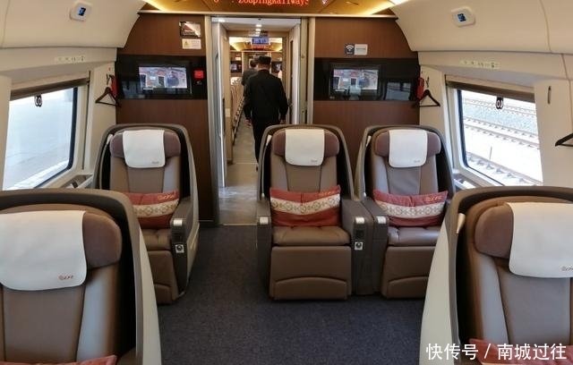  内部：鲁南高铁“复兴号”动车内部实拍流出，大量高清图首次曝