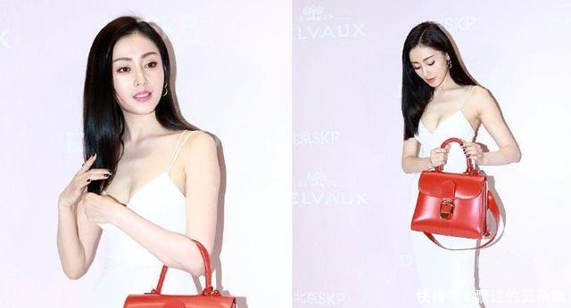 张天爱亮相活动,一身吊带白长裙清纯妩媚,抓拍照撞脸阔太李嘉欣