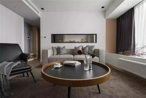 超爱！92㎡现代原木风，线条感超强，整个空间简约有格调！