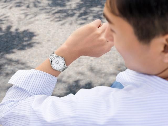 名士克里顿系列Baumatic腕表腕间点睛