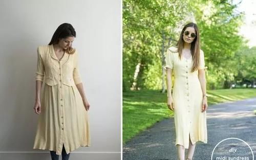 还好:这样改造的旧衣服居然比量身定制的还好,以旧物改造呼吁环保