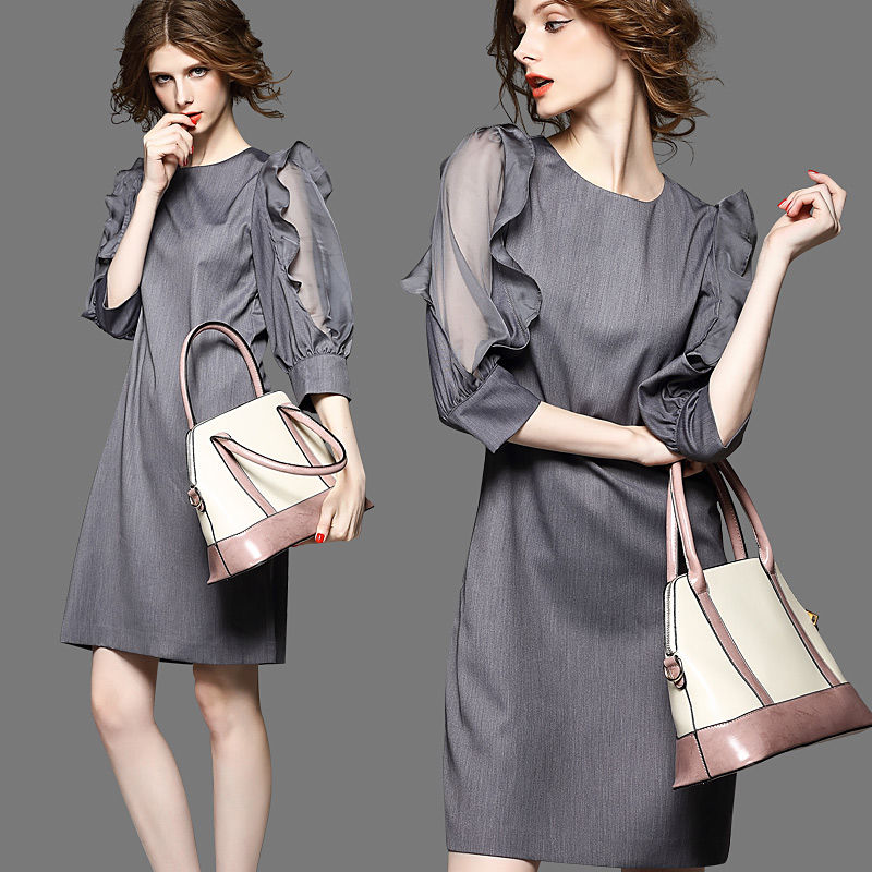 如果你真的很有钱，就别穿真丝了!买件这欧版装，减龄更高雅