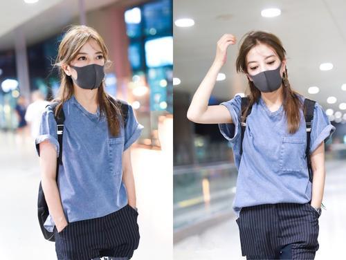 赵薇又瘦出新高度，一身运动装穿出80斤的效果，网友：这身满分