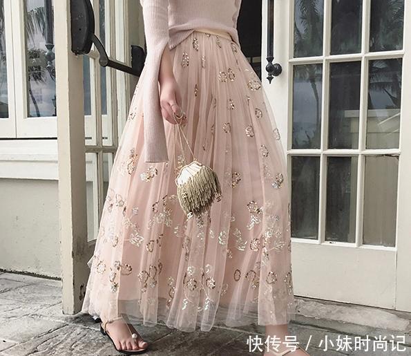  『丝绒』百搭半身裙，穿对了就是个性时尚