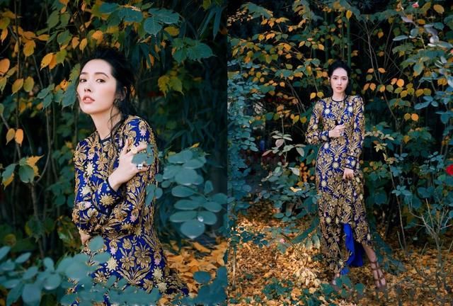 郭碧婷短裙穿得又短又紧，对自己真狠，网友：为了曲线感拼了！