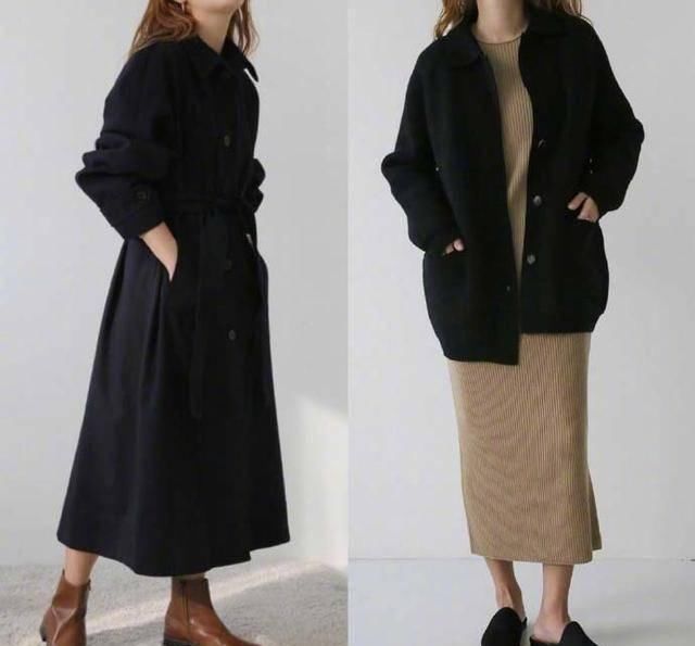  「穿着」还在担心上班没有衣服穿吗？极致简约风有话说，完全的遮肉又气质