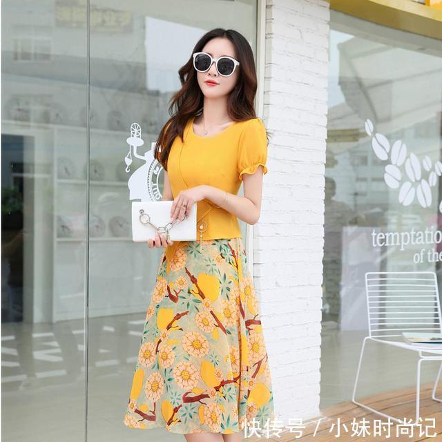 『连衣裙女通勤』40多岁的女人别瞎穿衣,搞不好老气,这9款连衣裙让你年轻洋气