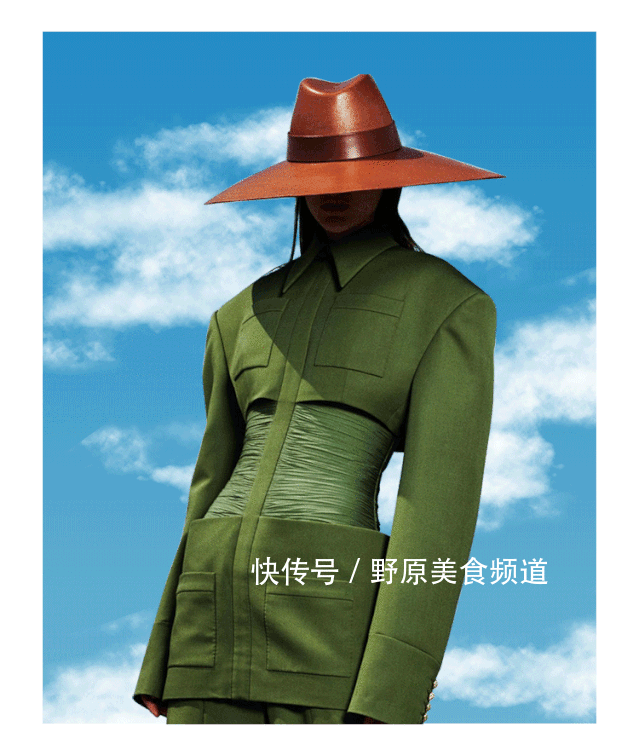  『总得』想在时尚圈混下去，身上总得带点绿