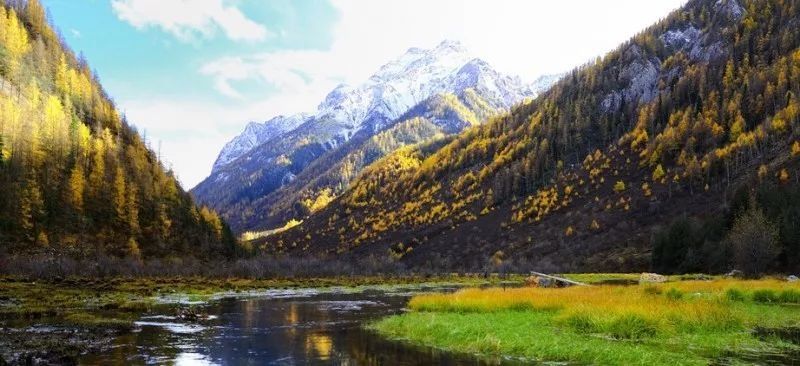 追寻传说中的七藏沟，将满眼秋色尽收眼底