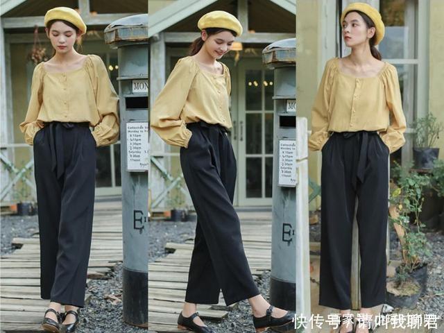 阔腿裤适合穿什么