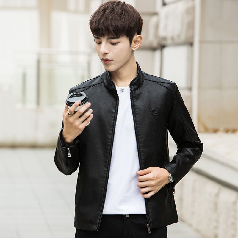 30男人一朵花，要是再配上这些皮夹克外套，简直就是锦上添花