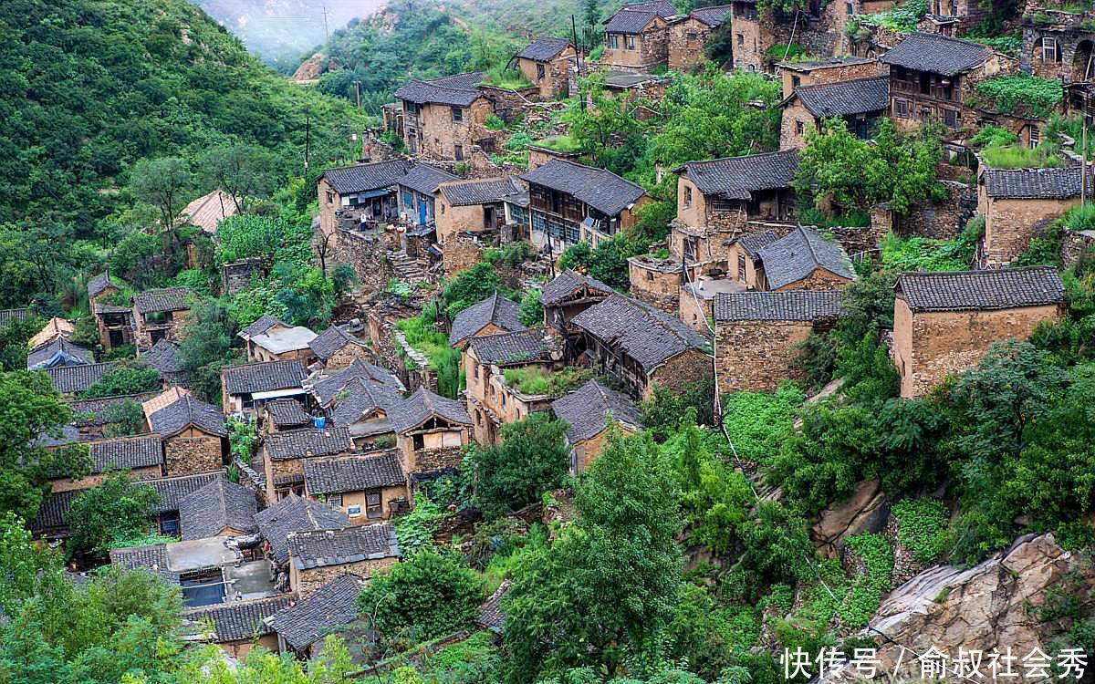 山西阳泉这座千年古村 位于太行深处是