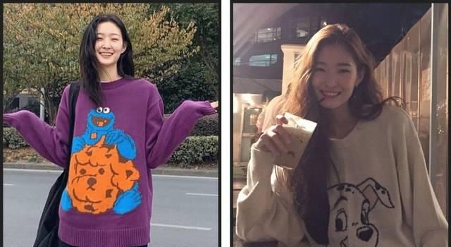 算是:拜托了,这才算是真实时兴的韩系穿搭!